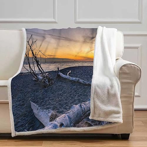 Miniatura 10 de Cobijas Calientes para Invierno Vintage Cobijas para Invierno - Cómodas mantas mullidas, cálidas, acogedoras, gruesas para camping, viajes, picnic,