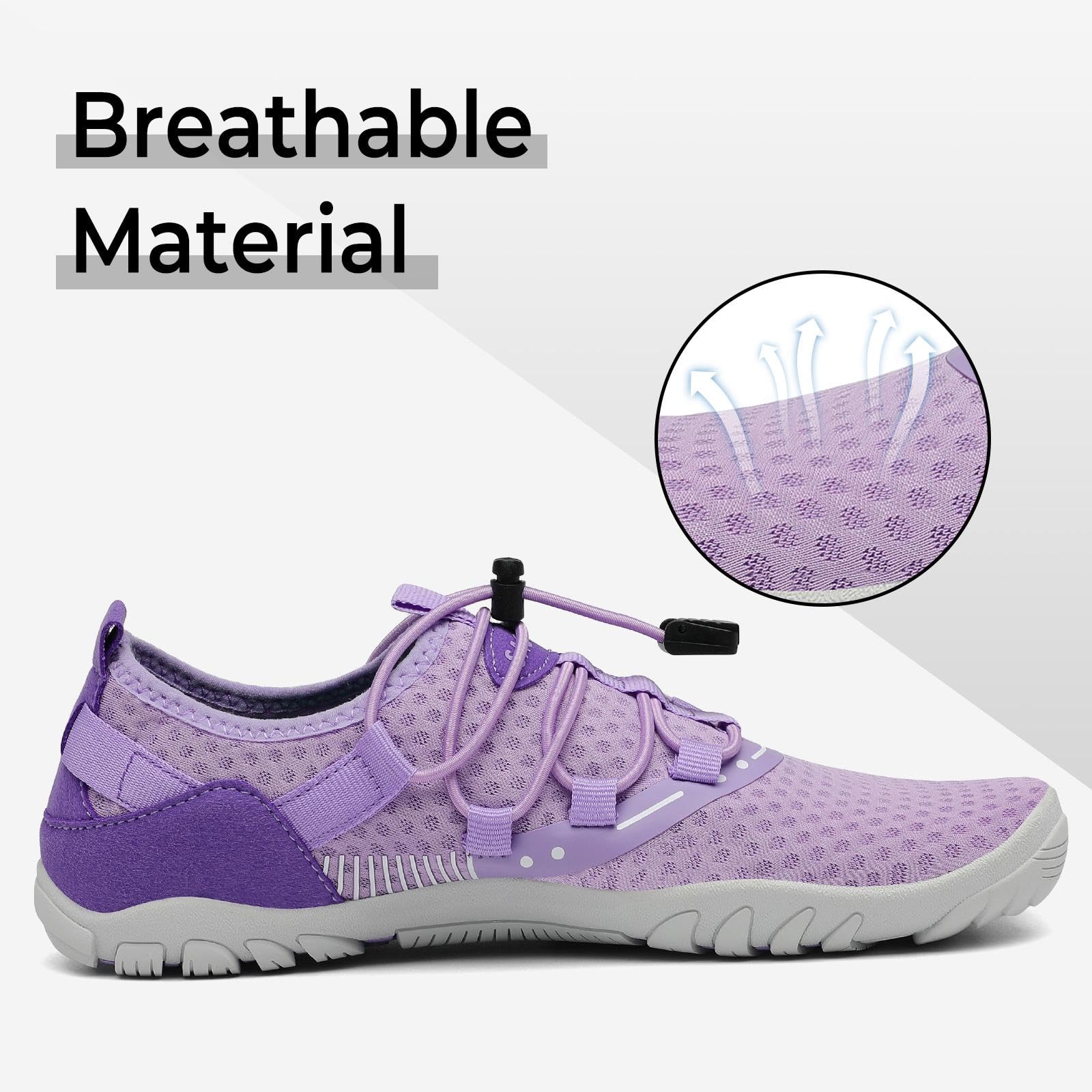 SAGUARO Scarpe da Sport Acquatici con Suola Spessa, Unisex