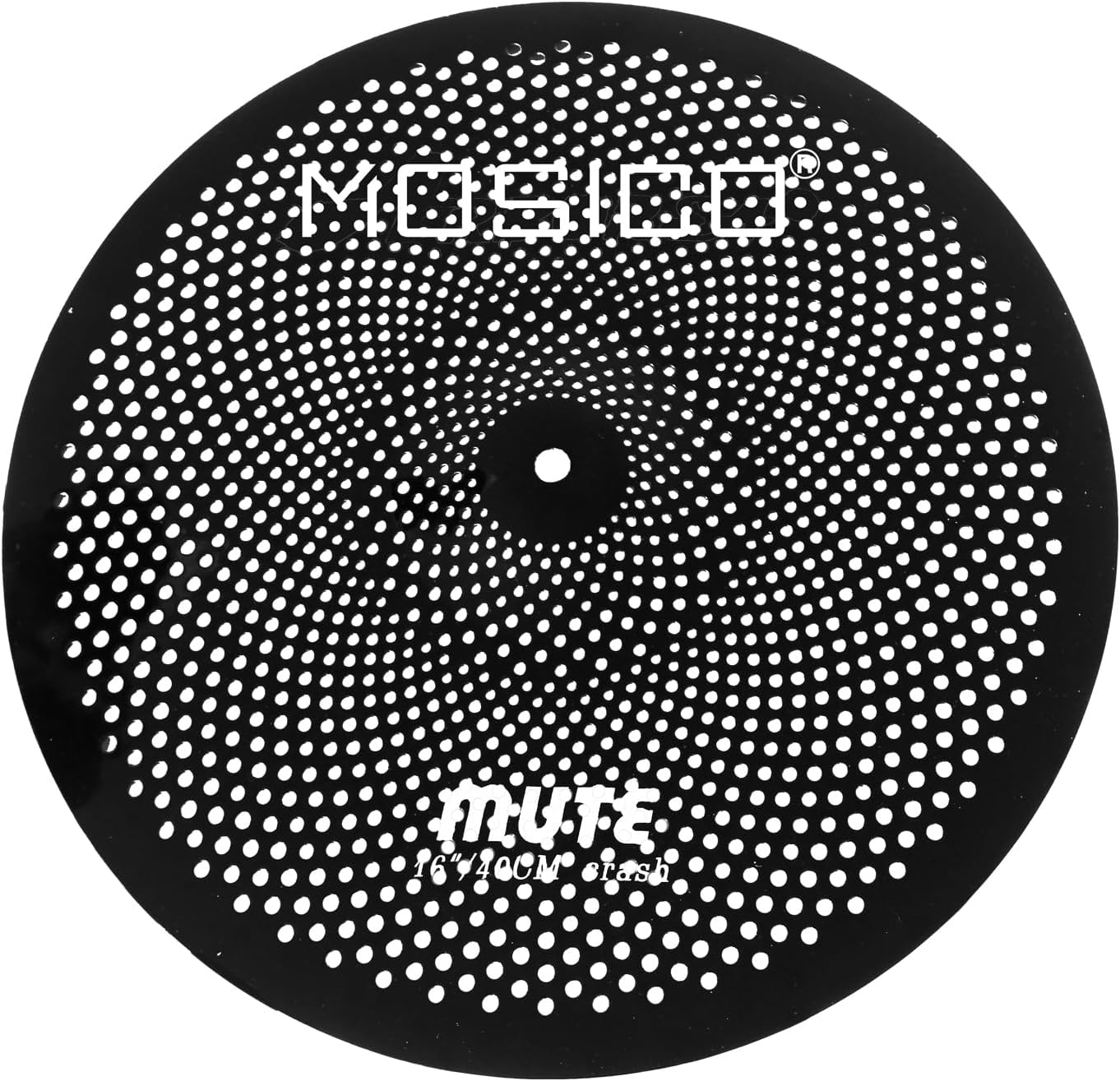 Low Volume Cymbal Pack Mute Set Black 10”splash+14"hi-hat+16"crash+18"crash+20"ride 6 Pieces Drum Cymbals with A Free Bag Practice Silent Cymbal Set for Drums
