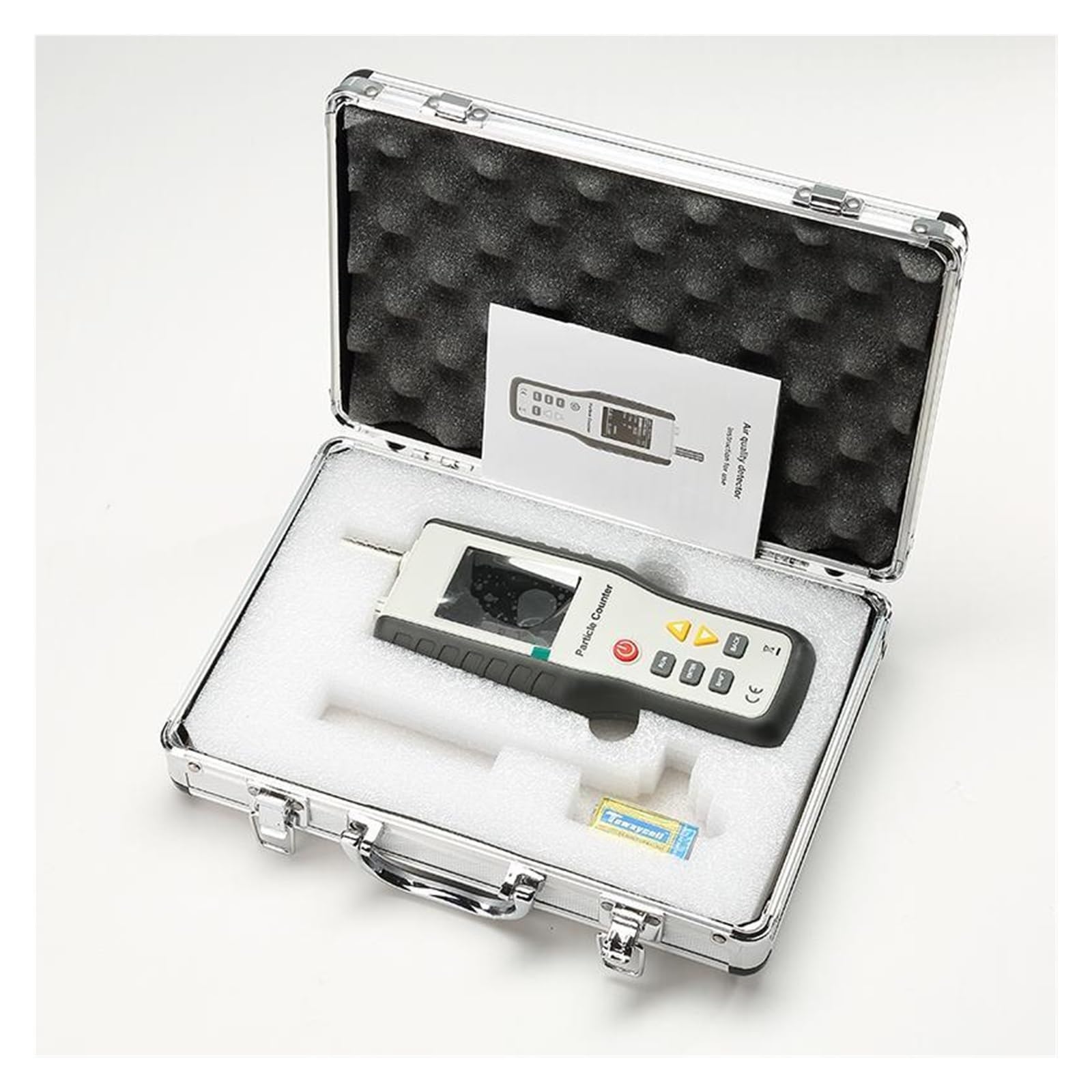 Genérico Contador de Partículas Seis Canales Detector de Tamaño 0.3-10 PM2.5 PM10 Monitoreo de Calidad del Aire Contador de Polvo Preciso y Confiable