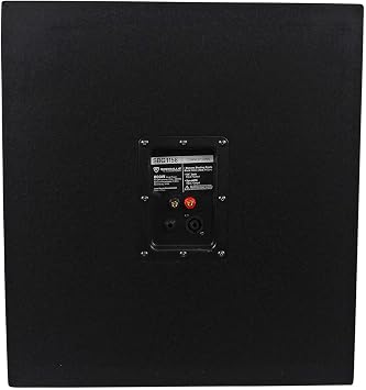 Rockville SBG1158 15 Passive Pro DJ Subwoofer, 800W Peak/400W RMS, 8 Ohm, MDF Cabinet, Pole Mount, Binding Post/SpeakON/1/4 Inputs, for DJs and Live Sound