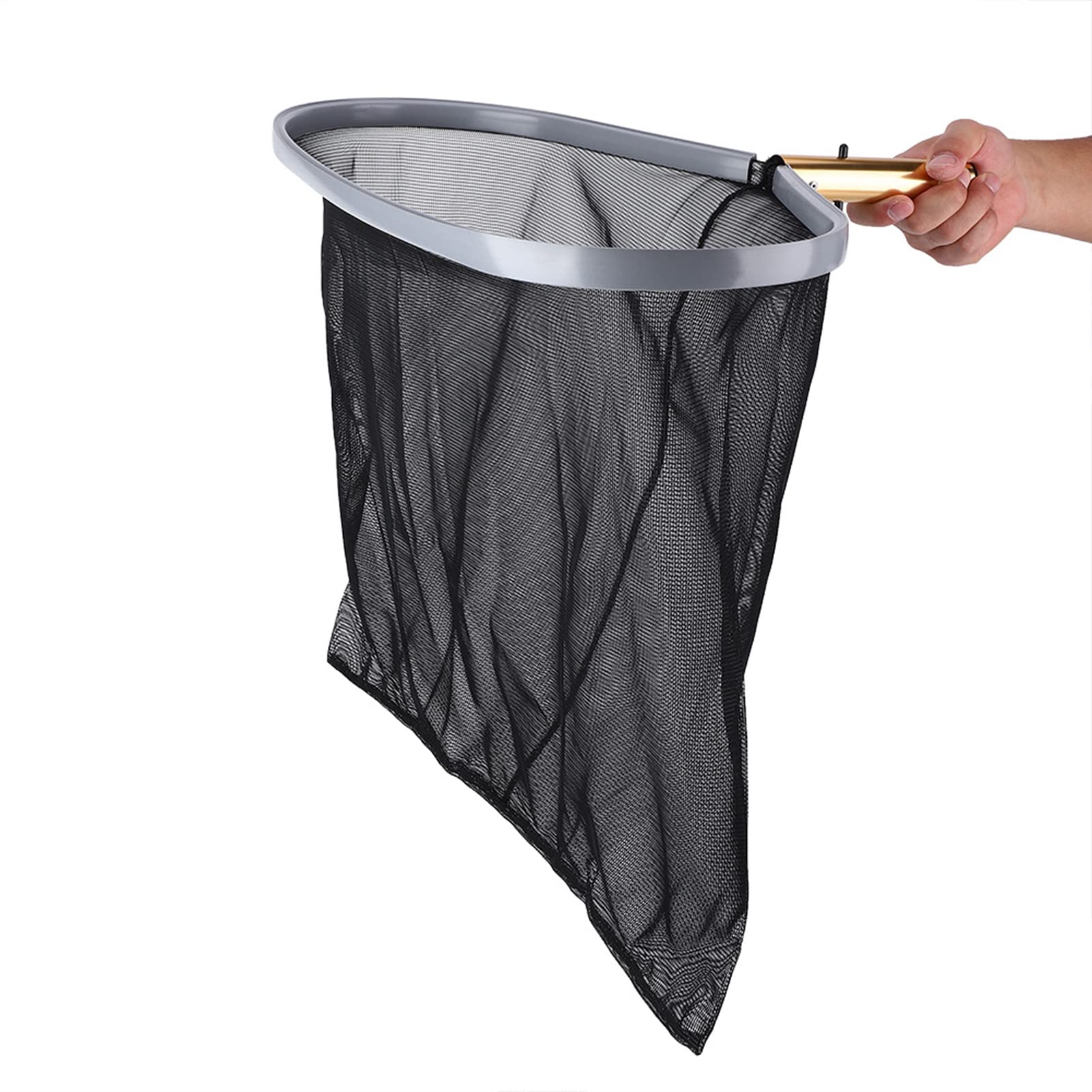 Rastrello per Piscina con Rete a Maglia Fine, Telaio | Retine a Maglia Fine per Drenaggio, Telaio in Alluminio Leggero, per Piscina Laghetto Vasca Idromassaggio Acquario, Design
