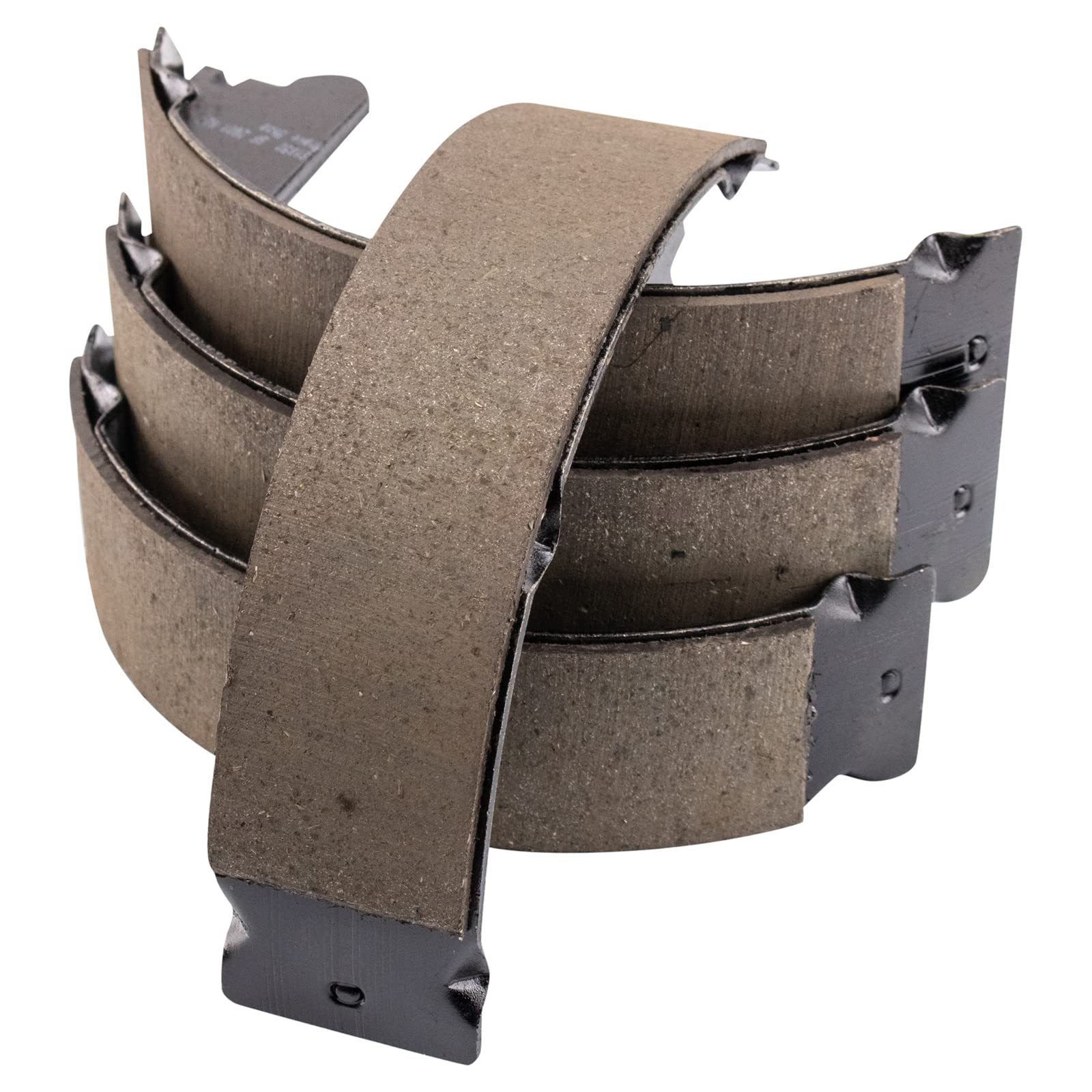 TRQ Rear Parking Brake Shoe Set
