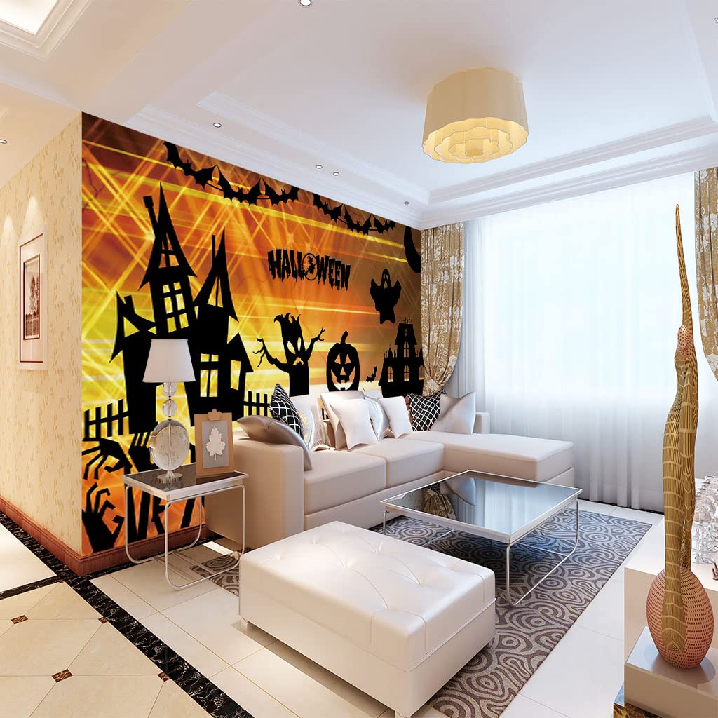 Art papier peint intissé mural moderne pour agrandir un petit salon