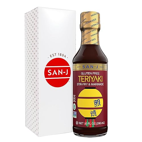 San-J Salsa Teriyaki sin gluten 10 oz