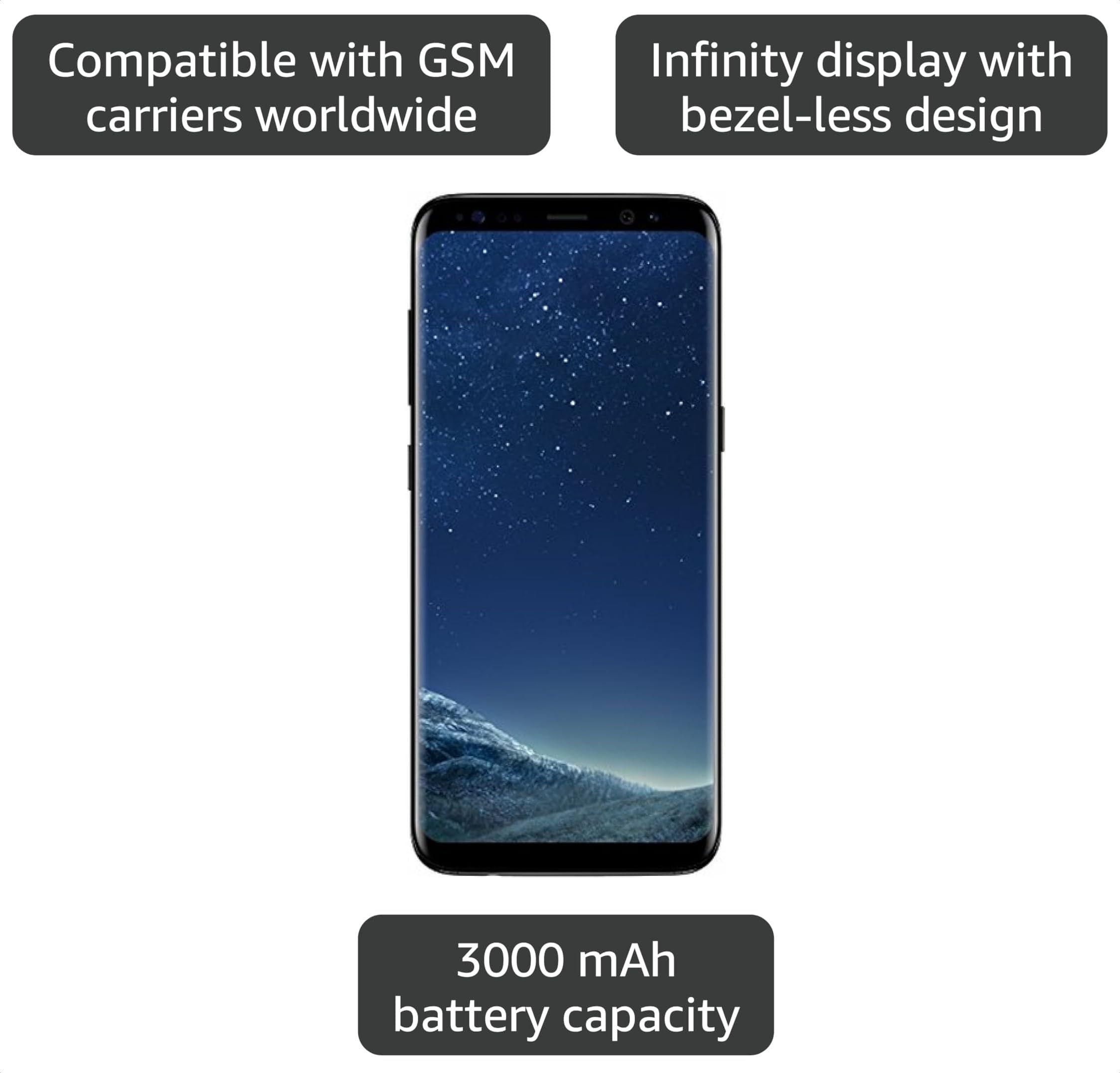 ❗️お値下げ中【週末5%offクーポンで更に】✨未使用✨GALAXY S8 ❗️ Amazon.com: SAMSUNG Galaxy S8, 5.8