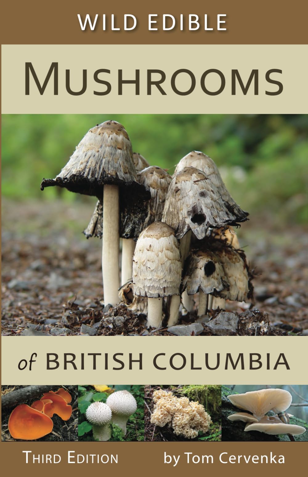 Wild Edible Mushrooms of British Columbia, Third Edition (Wild Edibles of British Columbia)