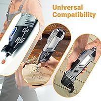 Vista 7 de Shentec Batería de repuesto de iones de litio de 3000 mAh de 12 V compatible con herramientas inalámbricas Dremel B812-03 B812-02 8200 8220 8300