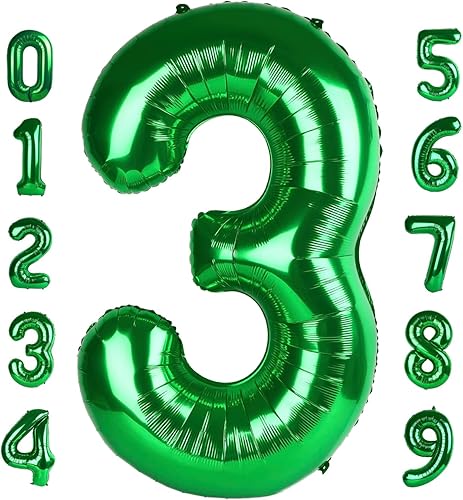 Vista 212 de Globos de números 0 de 40 pulgadas, globos negros de números para números 10, 20, 30, 40, 50, 60, 70, 80, 90, 100, globos de números 10, 20, 30, 40