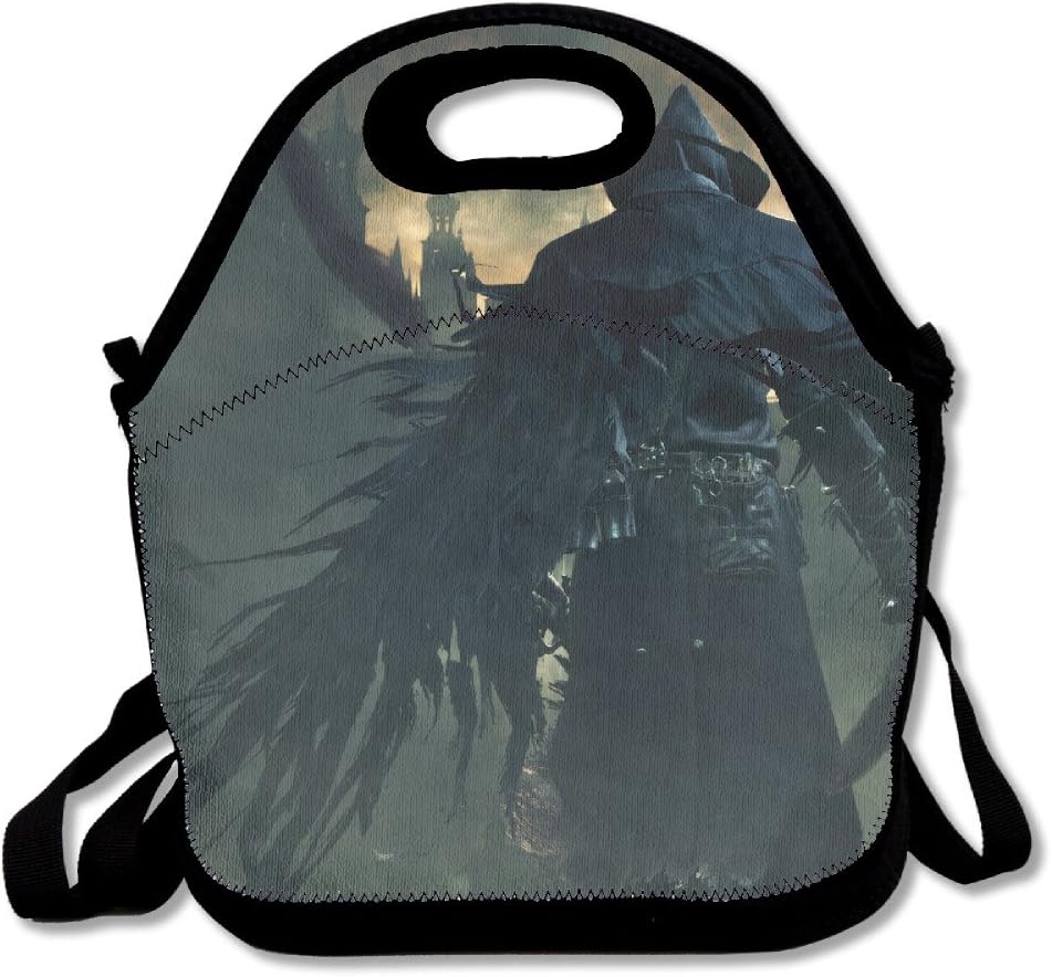 Bloodborne Gaming Travel Tote Lunch Bag