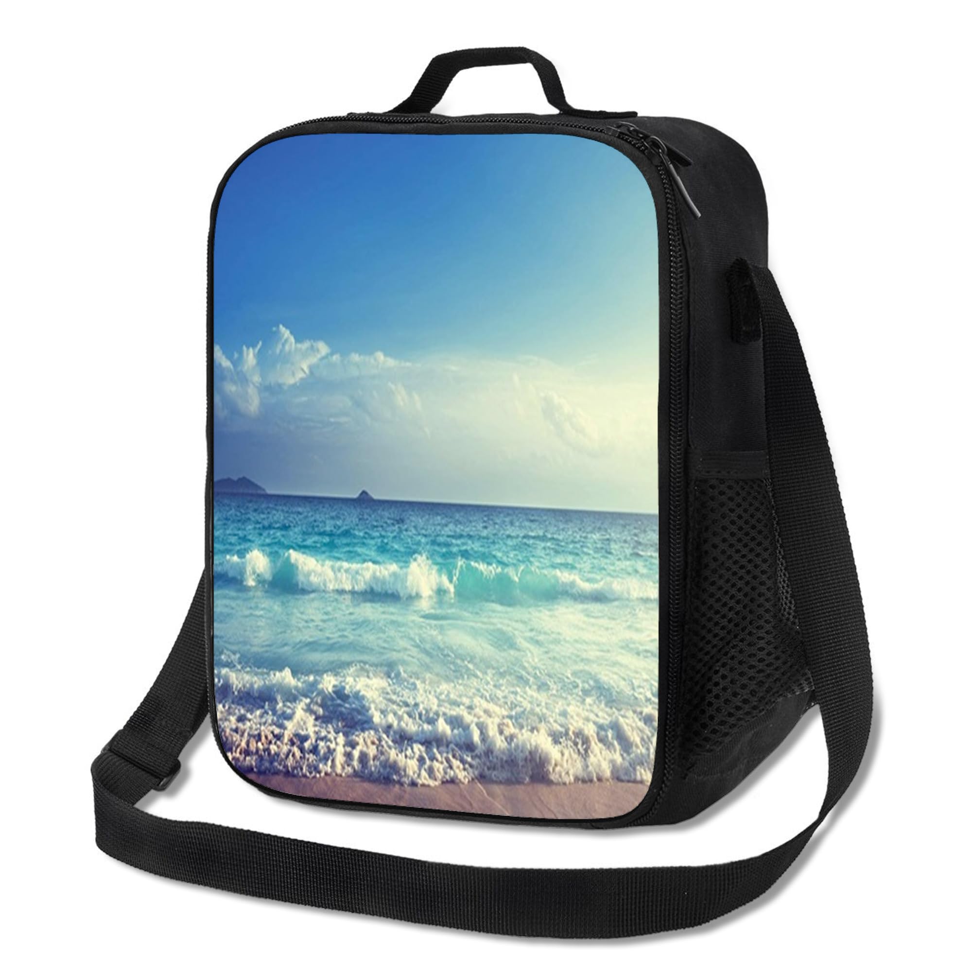 paradise tropical insulated lunch tote