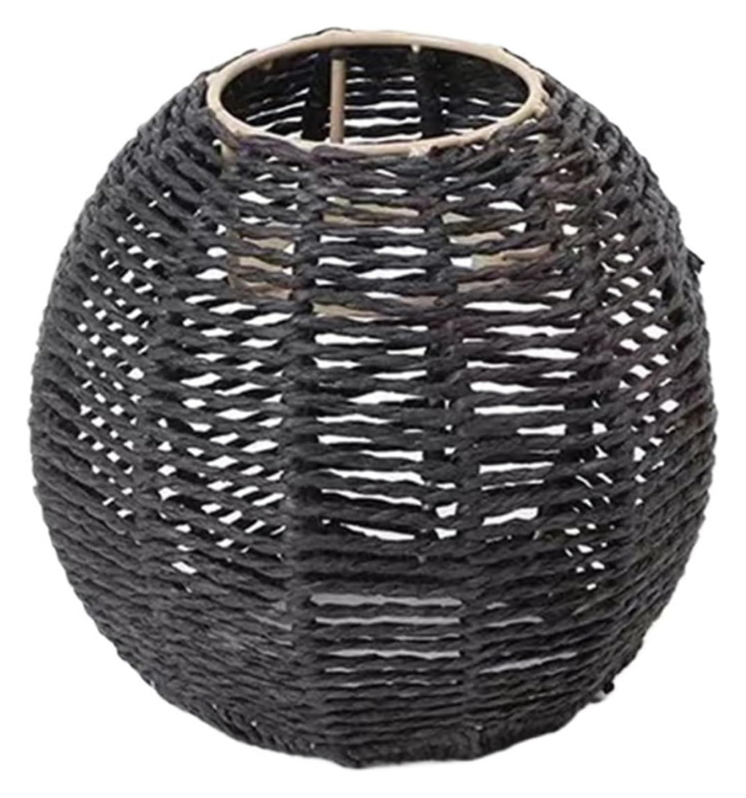 Lampshade， Geometric Shade Light Hanging Cover Handwoven Lampshade Fixture Bedroom ﻿(02)