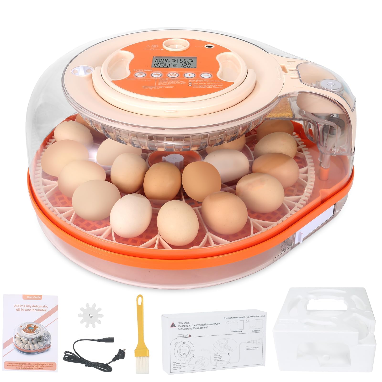 ZEMIRO CHARGE 26 Egg Incubator