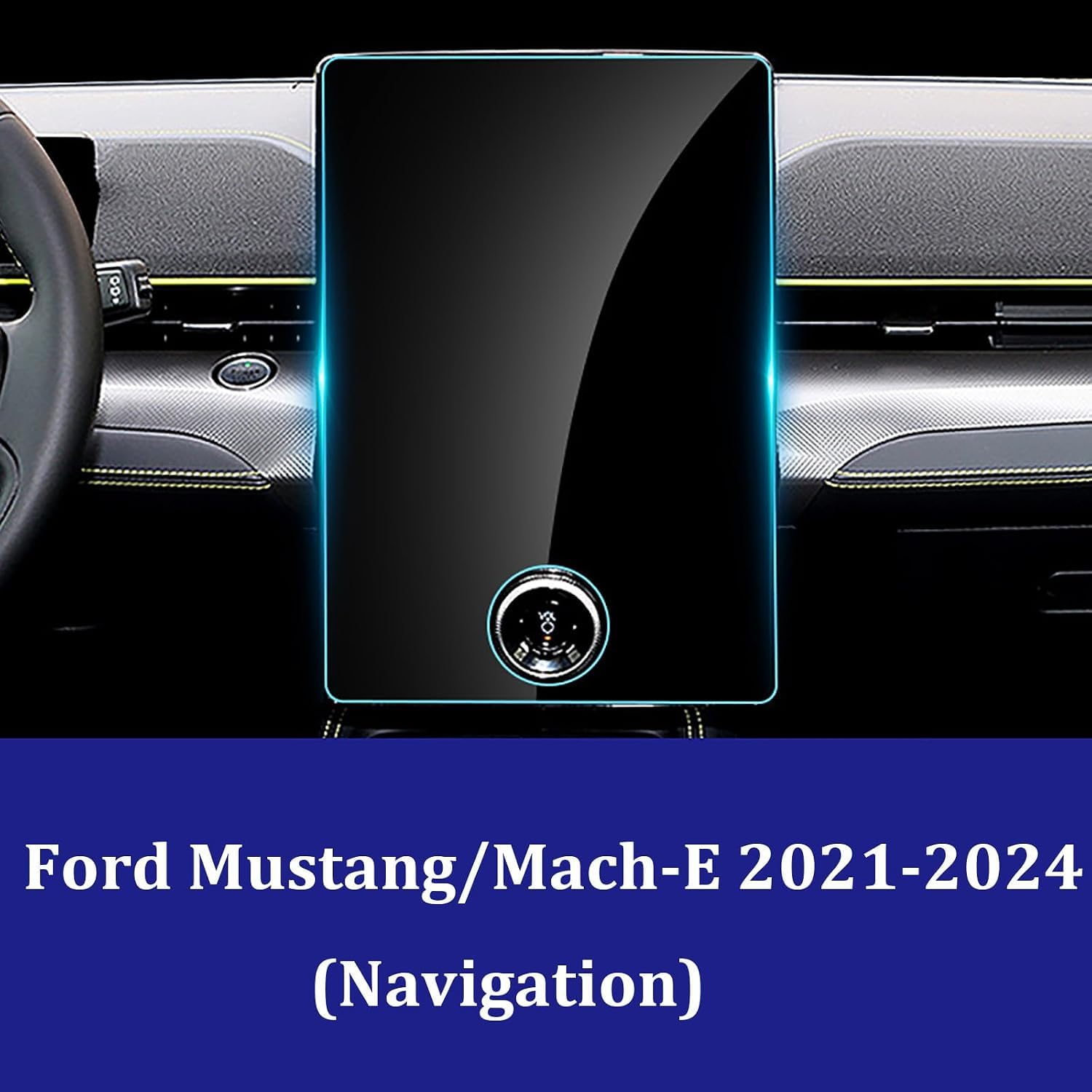 Pellicola Protettiva Auto per Ford Mustang/Mach-E 2021-2024 (Navigation)