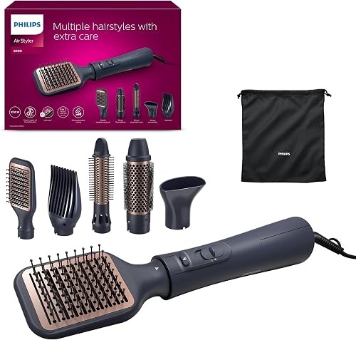 Philips AirStyler 5000 series — hair styler with 5 stylin…