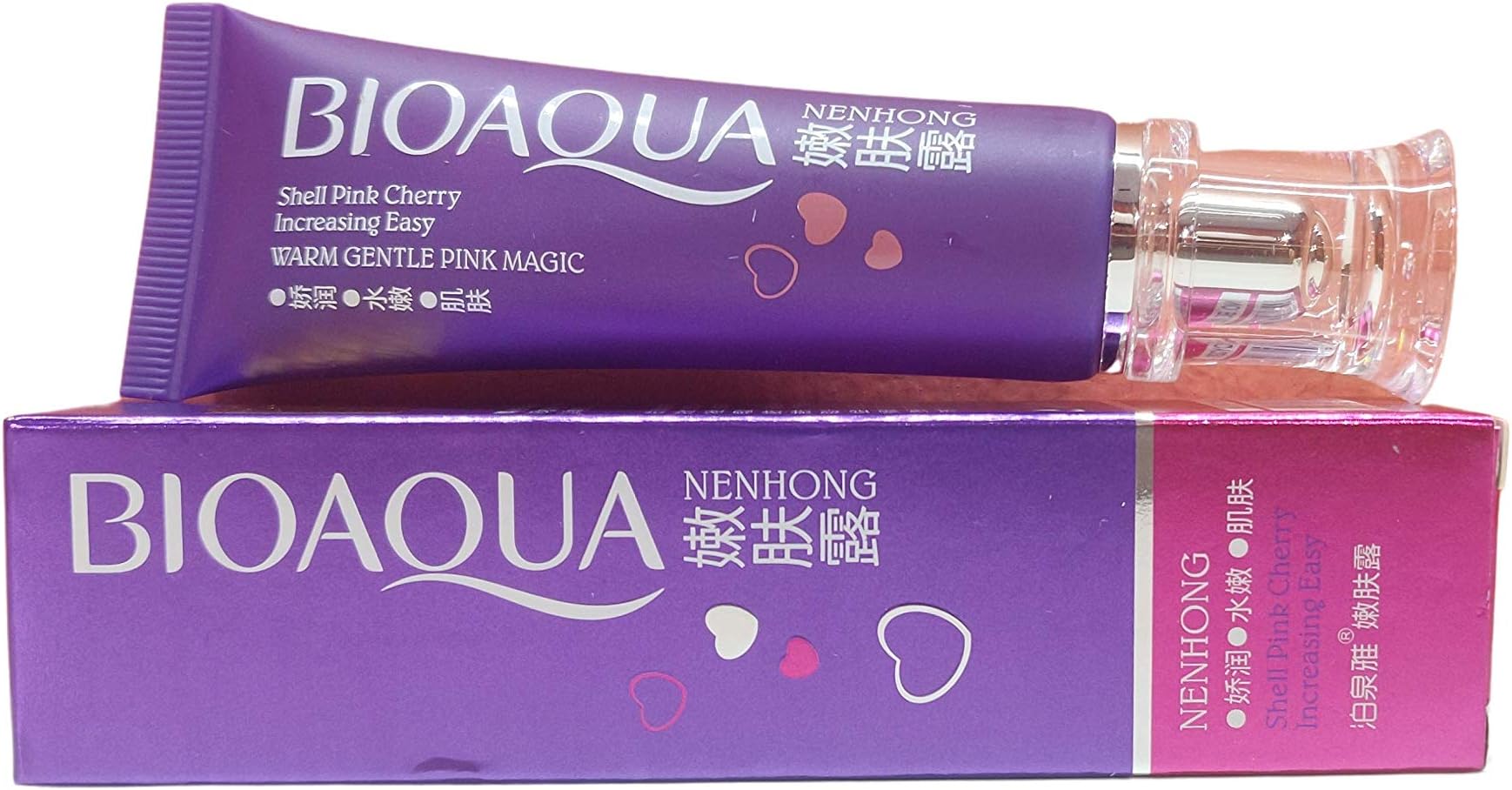 Queue BIOQUA Pink Cherry Lip Private Part Nipple Bleaching Whitening Pinkish Cream