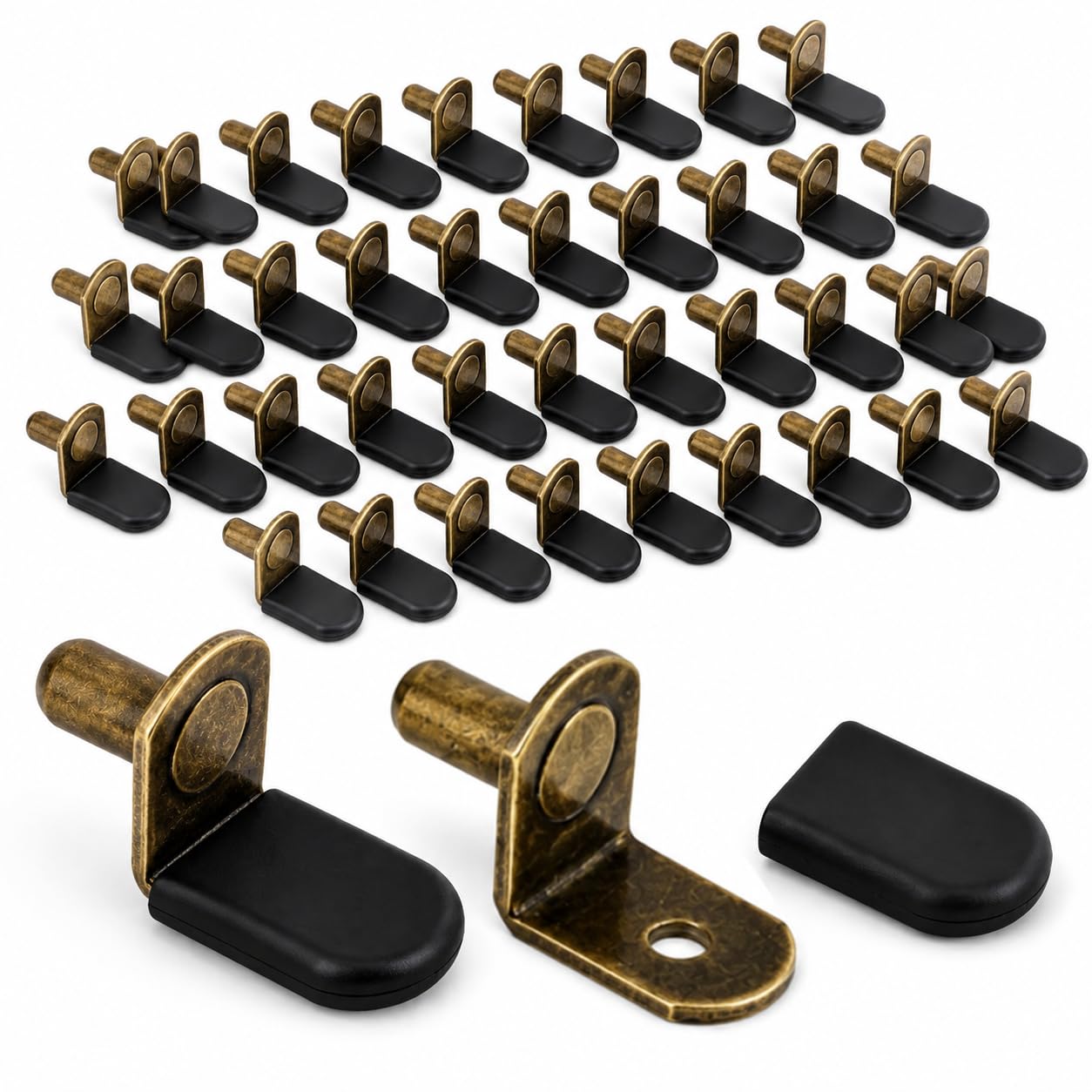 Shelf Support Pegs - 40 Pack L-Shaped -8