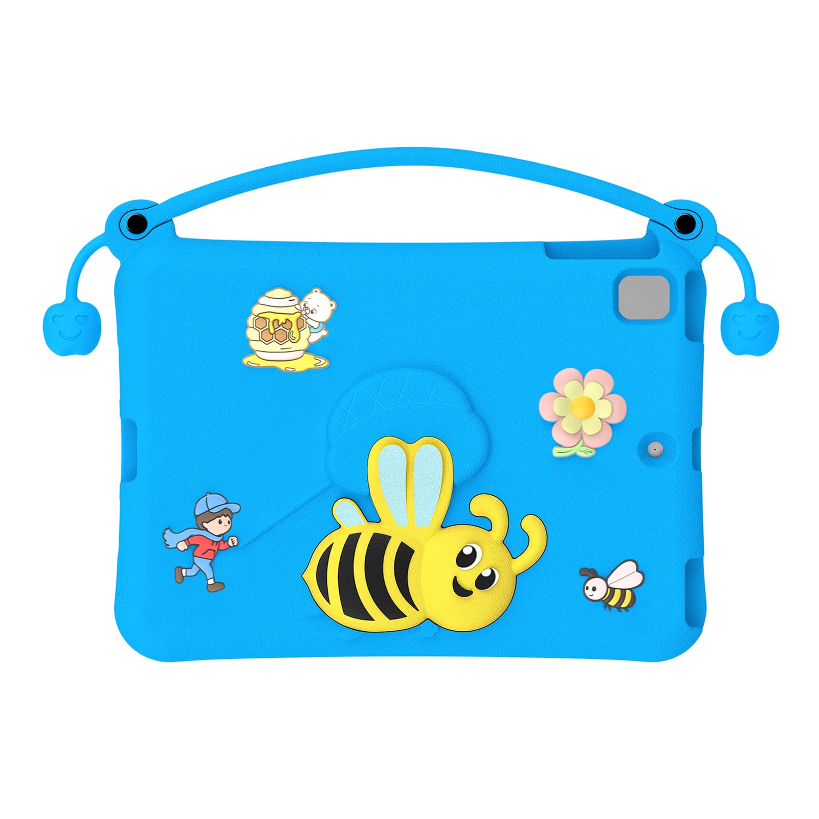 Ejoyous Custodia Protettiva Custodia Protettiva in EVA con Supporto per 10.2 10.5, per Tablet Lavabile Antiurto, Copertura Completa Leggera per la Visualizzazione della Scuola a Casa dei Bambini
