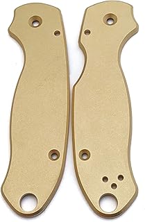 Flytanium Custom Brass Scales for para 3 Knife