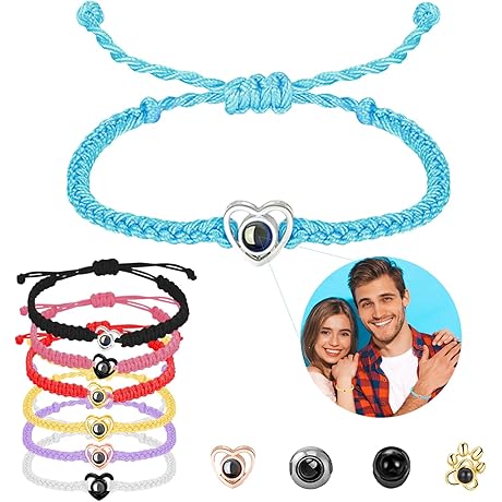 Personalized Picture Projection Bracelet: Timeless Memories Woven into Style