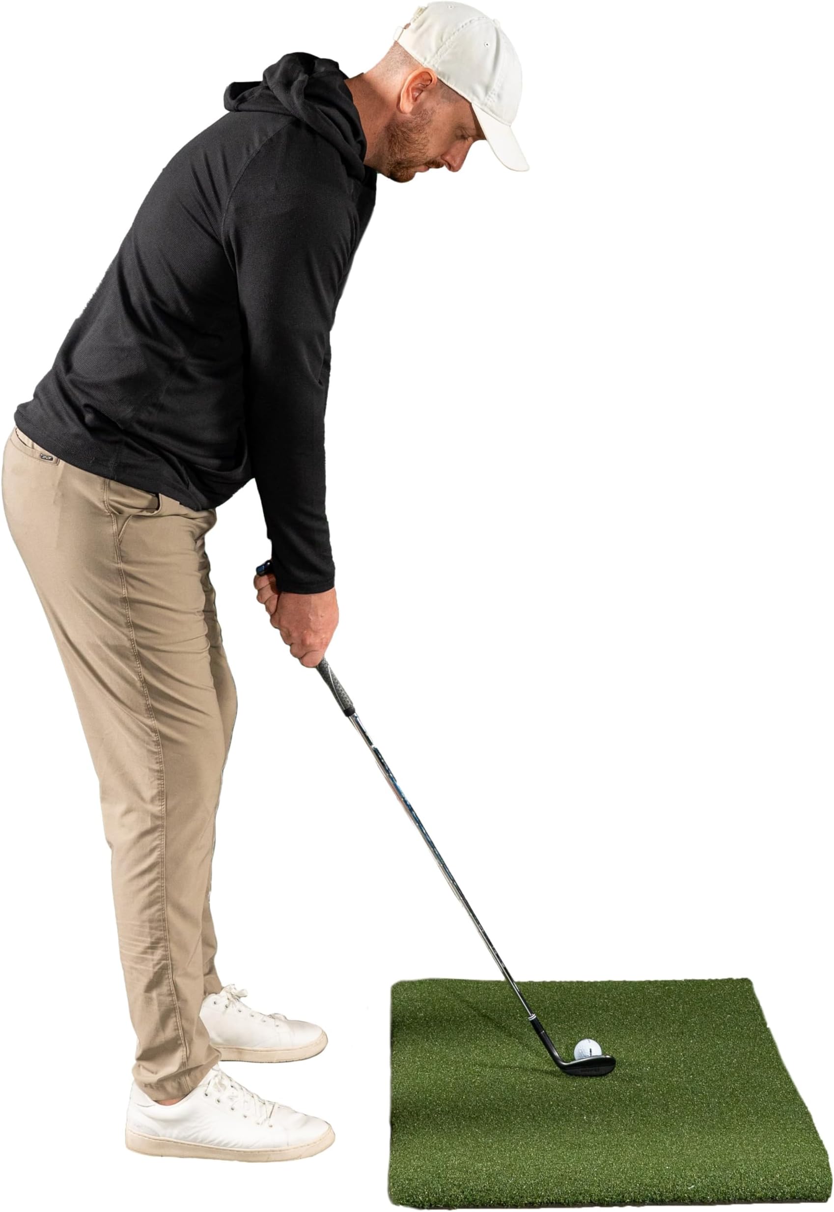 All Turf Mats® - Super Tee Golf Mats - Holds a Wood Tee - Golf Hitting Practice Mats