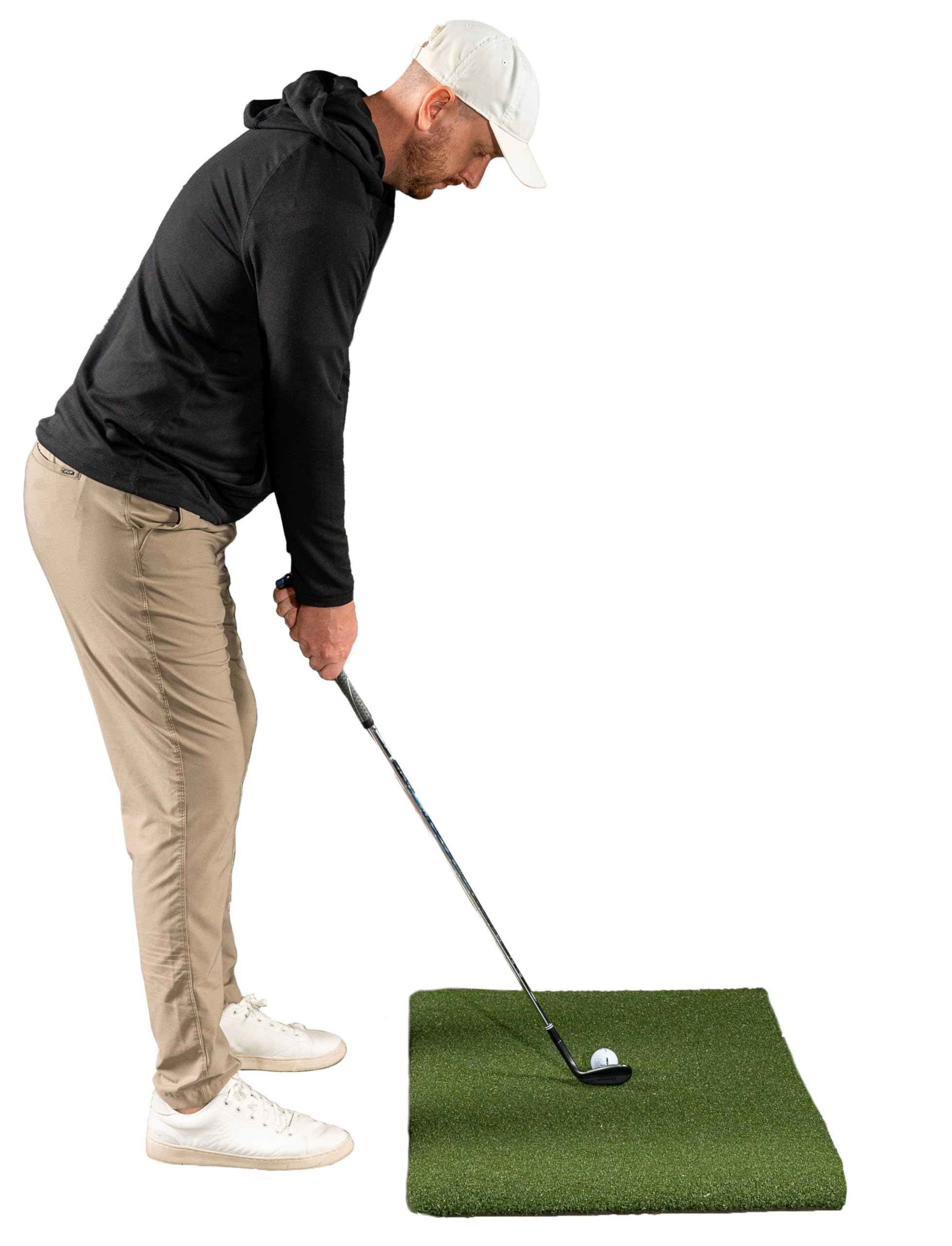 All Turf Mats® - Super Tee Golf Mats - Holds a Wood Tee - Golf Hitting Practice Mats