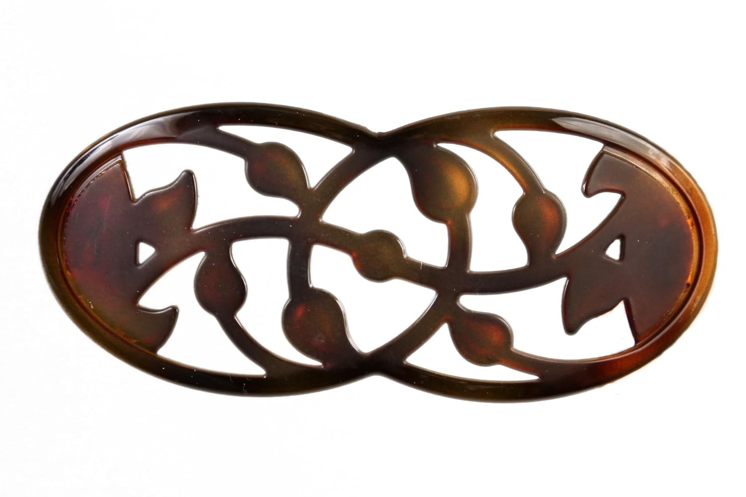Caravan Tortoise Shell Barrette, Diamond Invert Stick