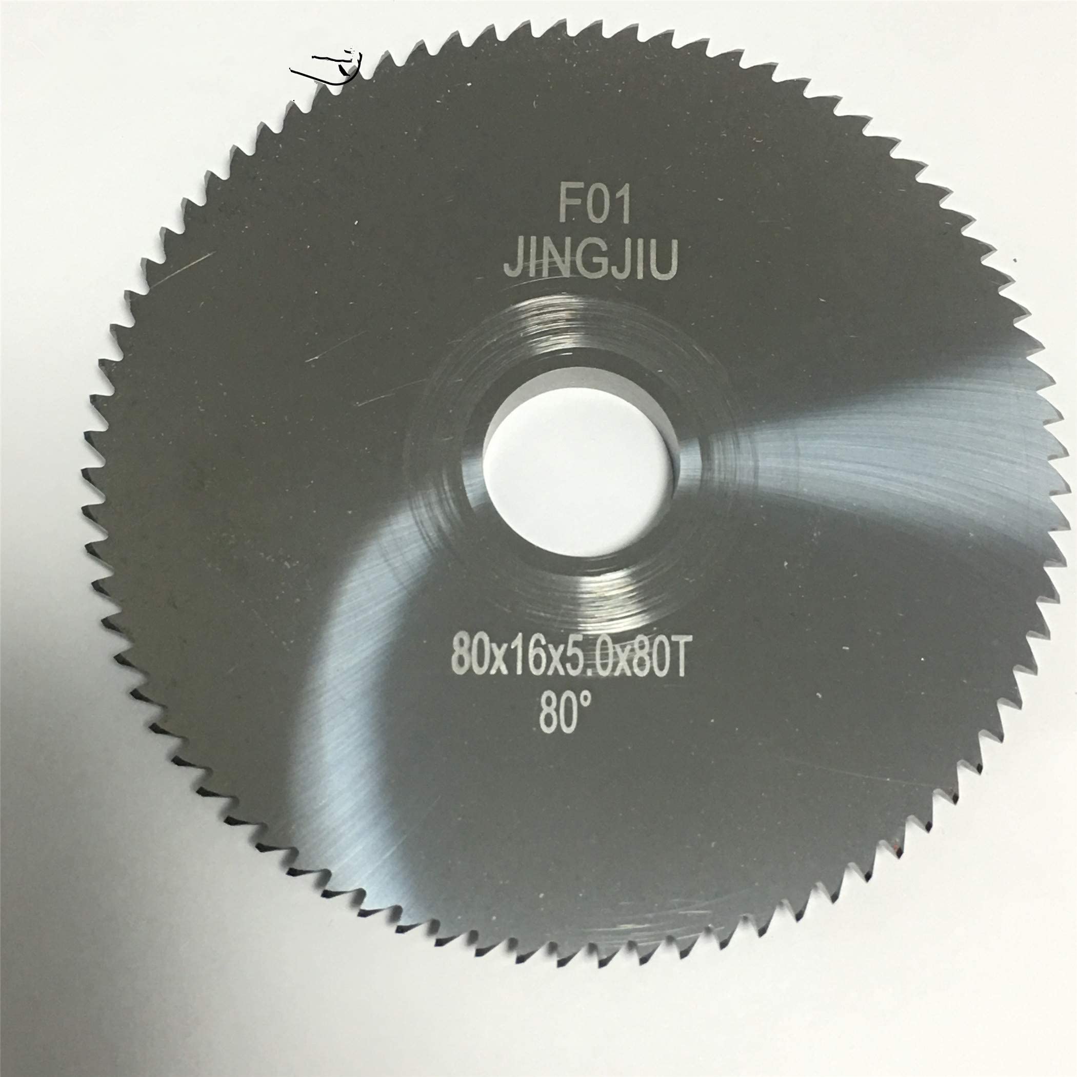 Milling Cutter F01(RIC08143B) 80x5.0x16x80T in Carbide for KEYLINE deZmo Machine(one Piece)