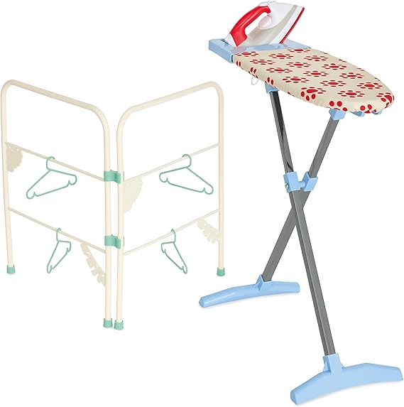 Casdon Ironing SetToy Ironing Board And Iron For Children Aged 3