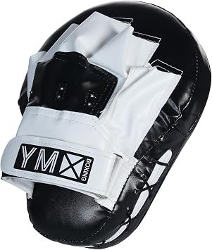 YMX BOXING Professional Boxing Focus Pads - Durable MMA Training Mitts for Punching, Kickboxing, and Martial Arts - Ideal for Coaches and Fighters