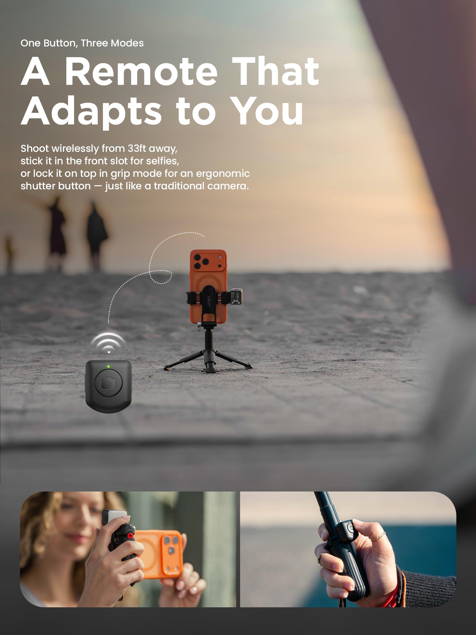 JOBY TelePod™ Mini TP02 3 en 1 Trípode para selfie
