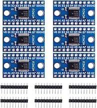 GeeekPi 6 Lot TXS0108E 8 Channel Logic Level Converter Bidirectionnels Haute Vitesse Full Duplex Shifter 3,3 V 5 V pour Arduino Raspberry Pi