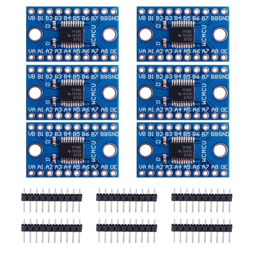 Amazon.com: GeeekPi 6Pack TXS0108E 8 Channel Logic Level