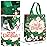 Aviski 8PCS Christmas Tote Treat Non-Woven Gift Bags with Handles for Gifts Wrapping Shopping, Xmas Party Supplies, 12.29.84.53inch