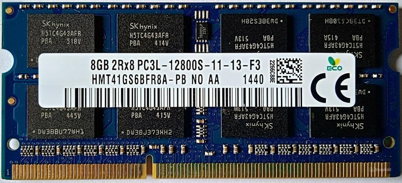 Amazon.in: Buy 8GB DDR3L Laptop RAM PC3L-12800S Compatible