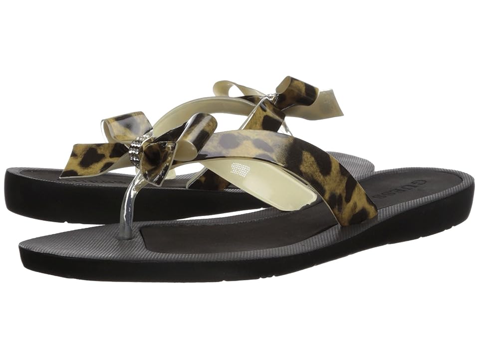 

GUESS Tutu (Clear/Brown Multi Synthetic) Women's Sandals