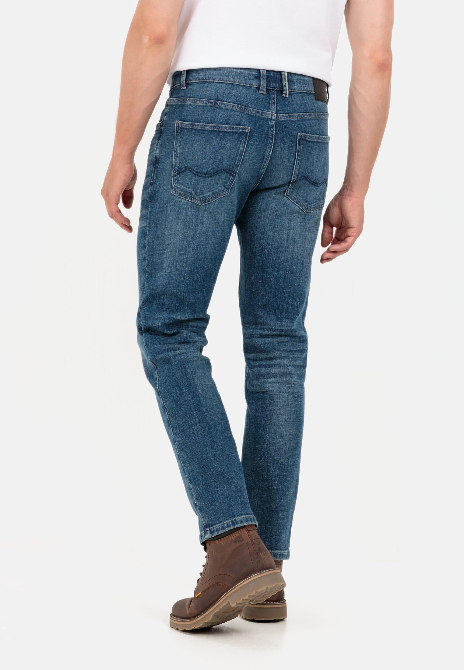 camel active Herren Regular Fit 5-Pocket fleXXXactive® Jeans