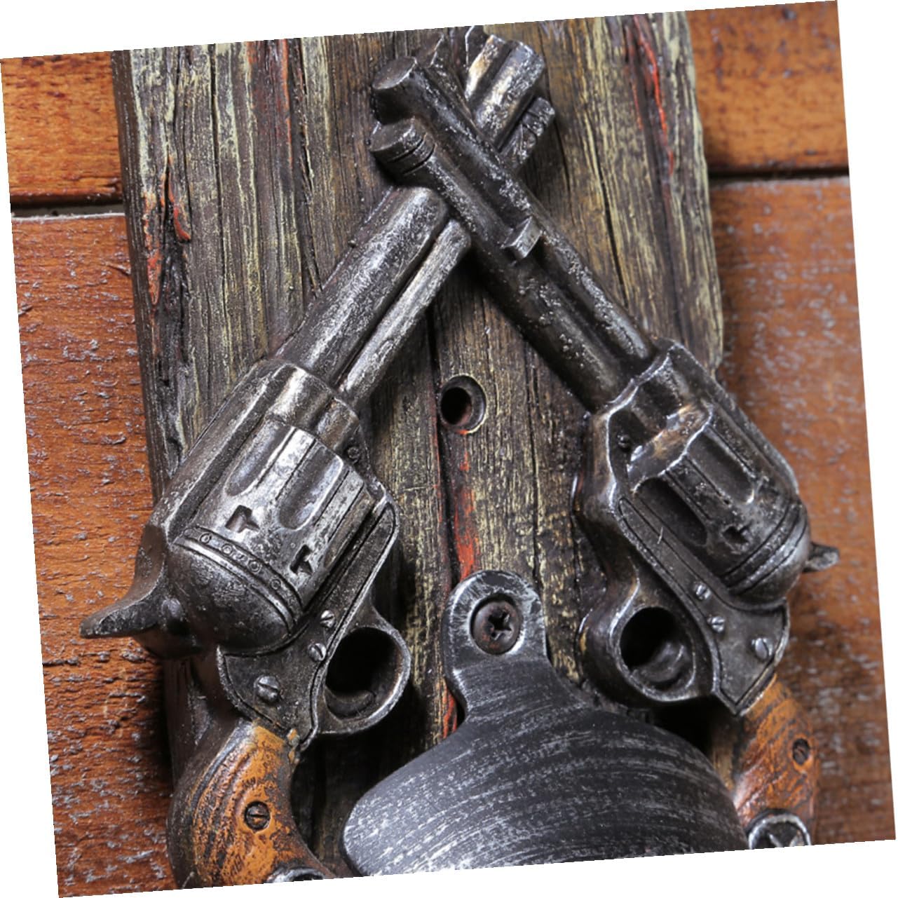 SAFIGLE Creative Resin Beer Bottle Opener with Deer Antler Design, Retro Hanging Bar Beer Opener for Home and Store Use