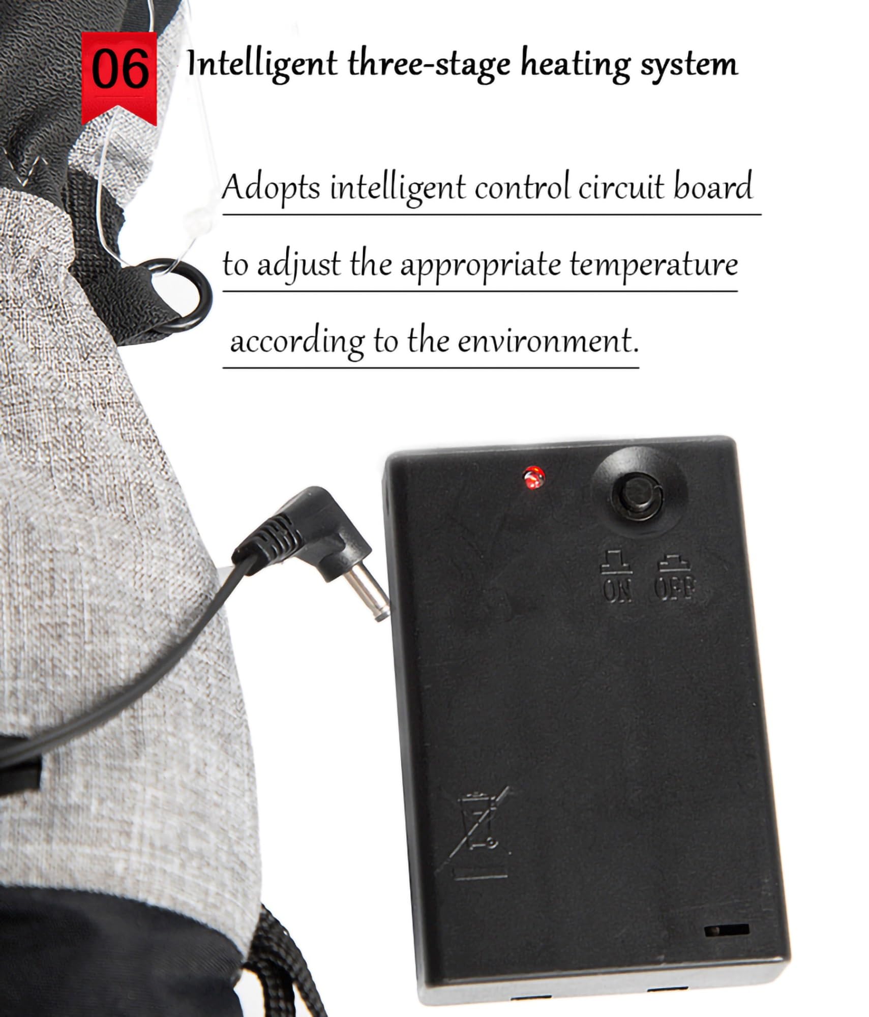 Sottoguanti Riscaldati, Guanti Riscaldati Ricaricabili da 5000mAh/6000mAh Guanti con Batteria Elettrica Scaldamani, Scaldamani da Campeggio Guanti Touchscreen Caldi for Ciclismo all'Aperto Sci Escursi