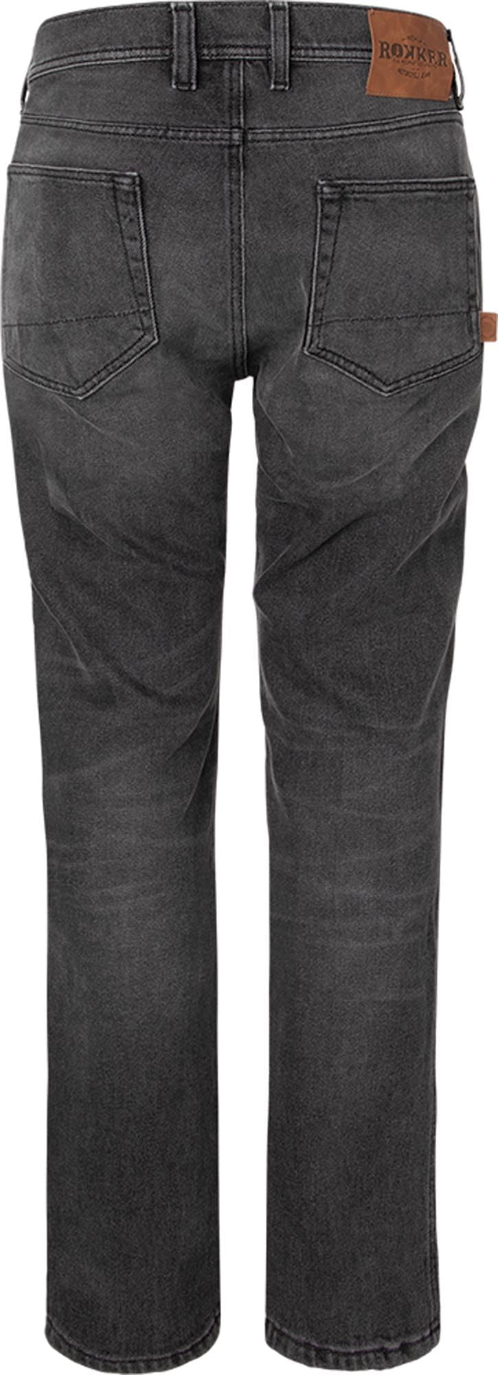 Rokker Hunter Grey Motorrad Jeans, 33/34