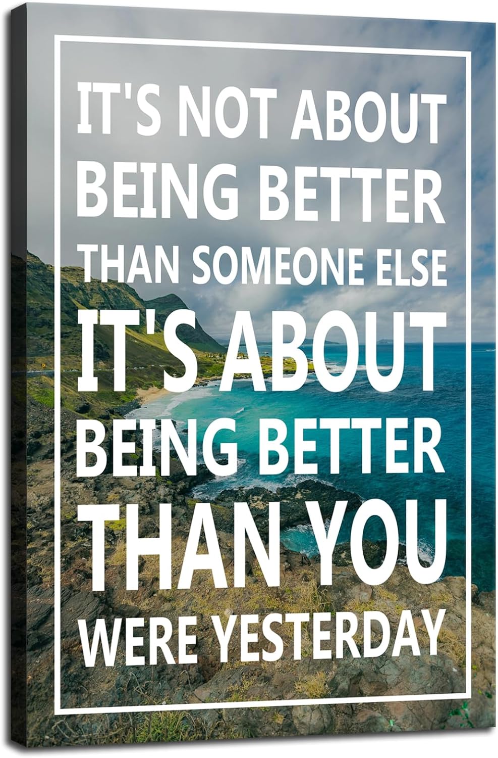 Better-than-None Canvas Showdown: Inspire vs.Compare Office Decor