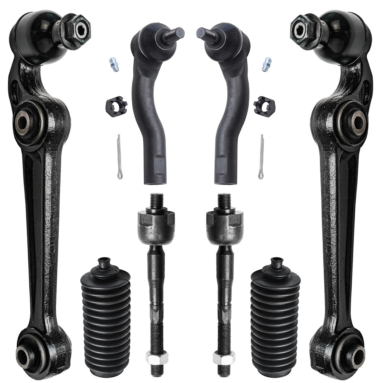 Detroit Axle - 8pc Front End Suspension Kit for Ford Fusion Lincoln MKZ