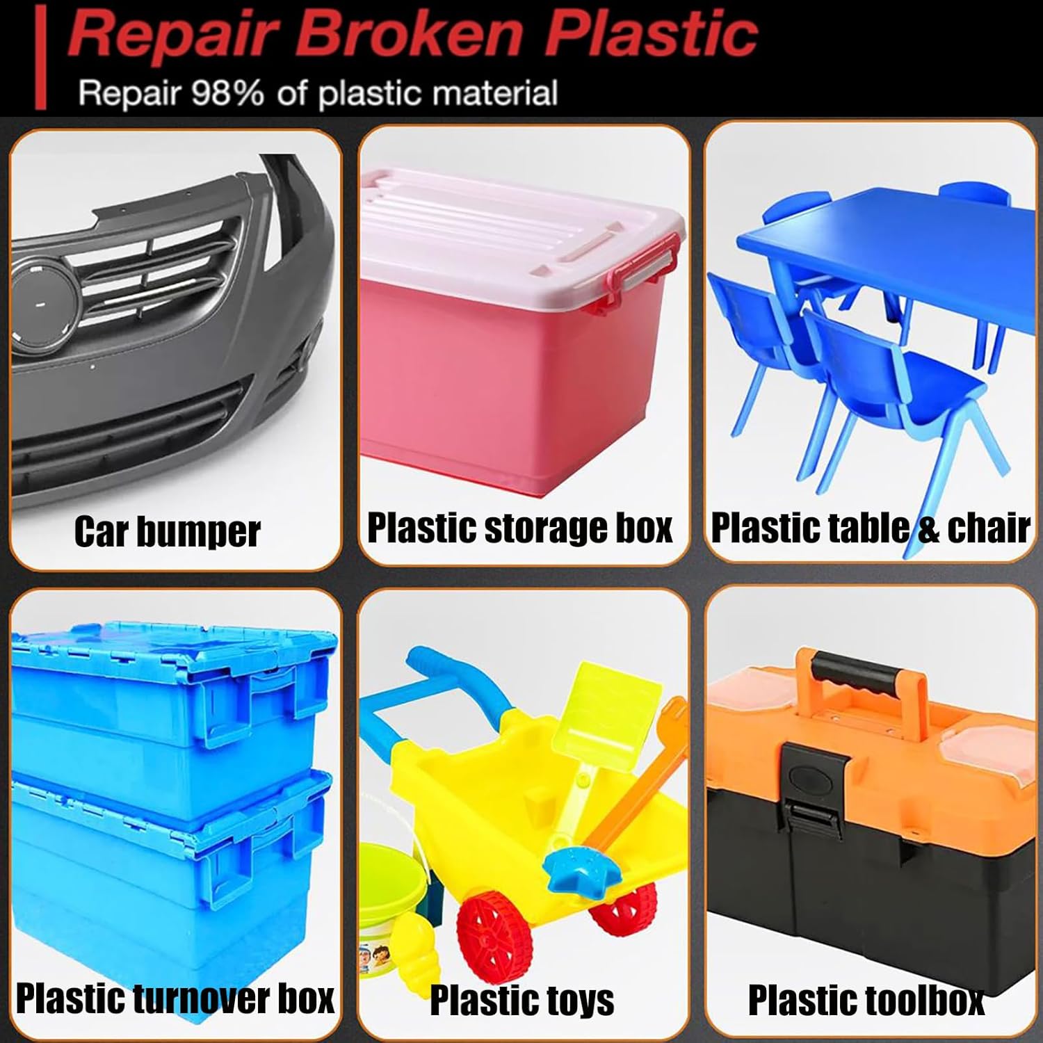 A Solution for Common Household Plastic Repairs