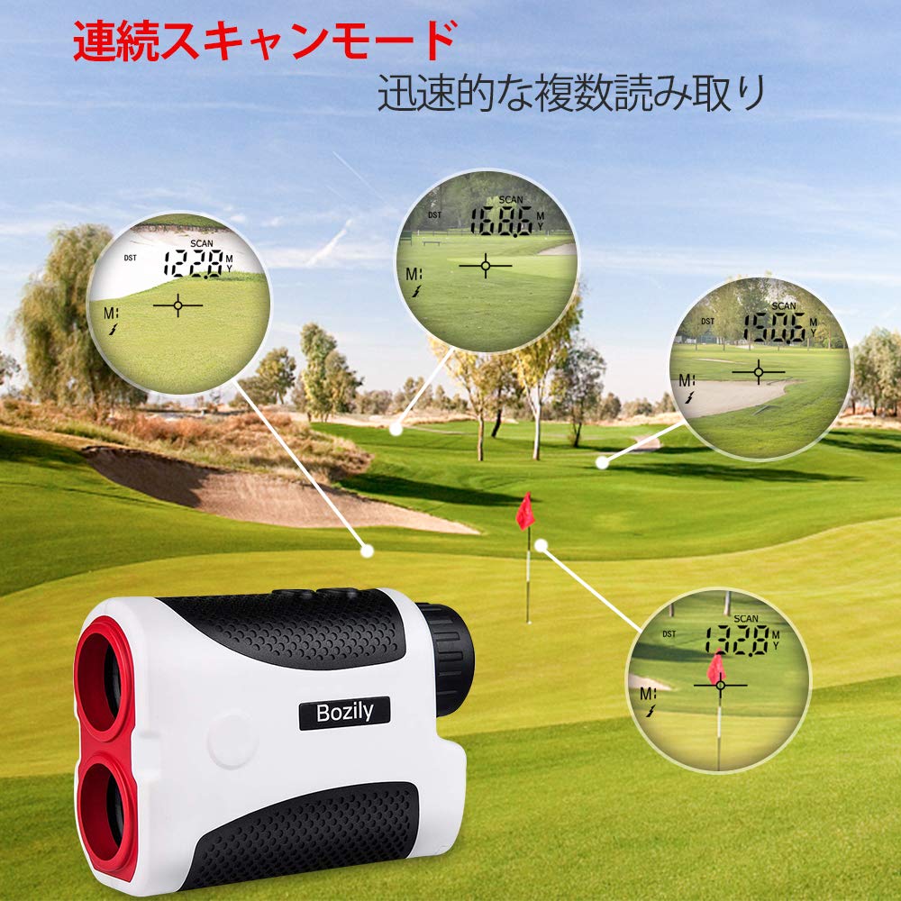 Amazon.co.jp: ゴルフ 距離計 ゴルフ用 距離測定器 レンジファインダー