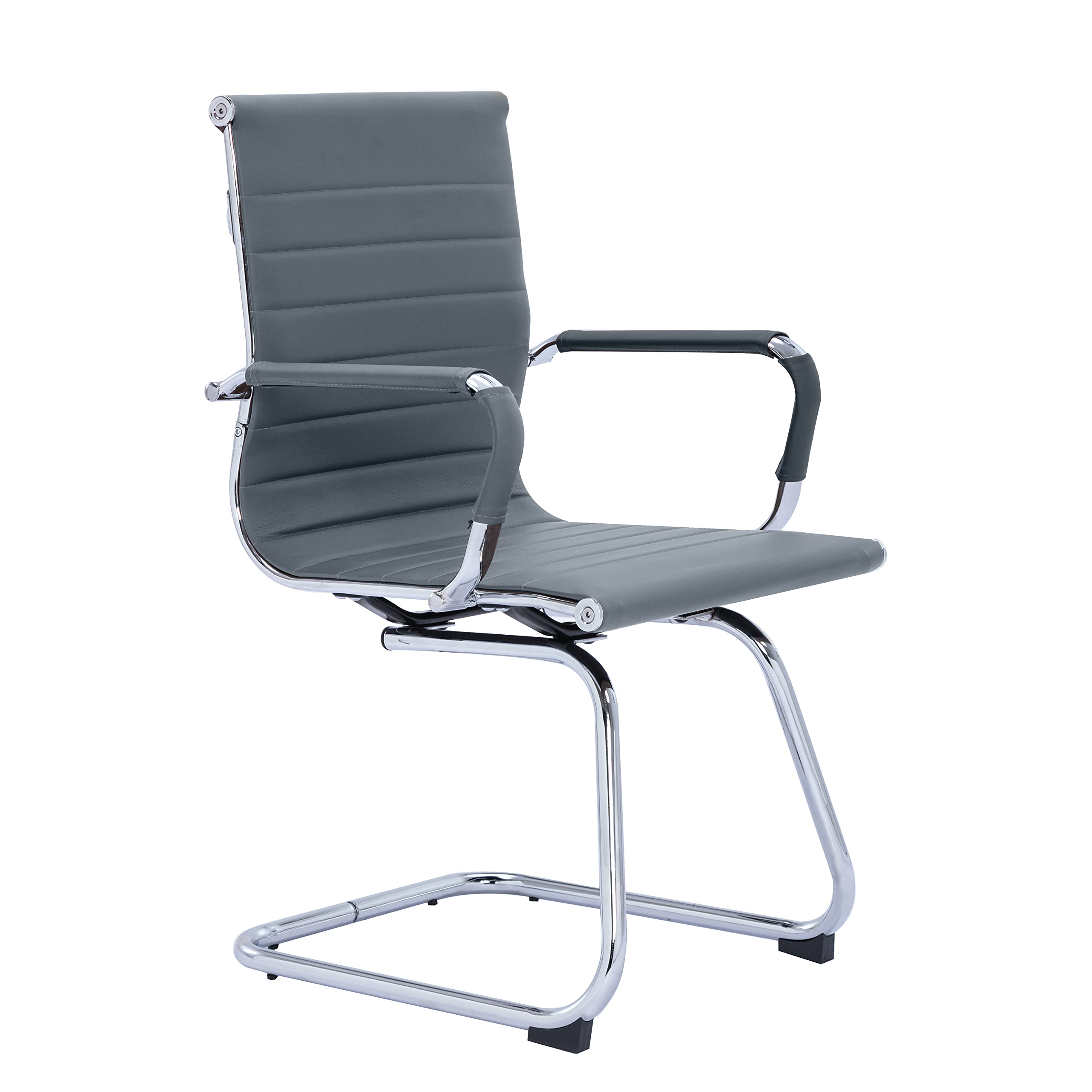 Buy CoVibrant Office Chair no Wheels Mid Back Waiting Room Guest Chair Reception Chair with