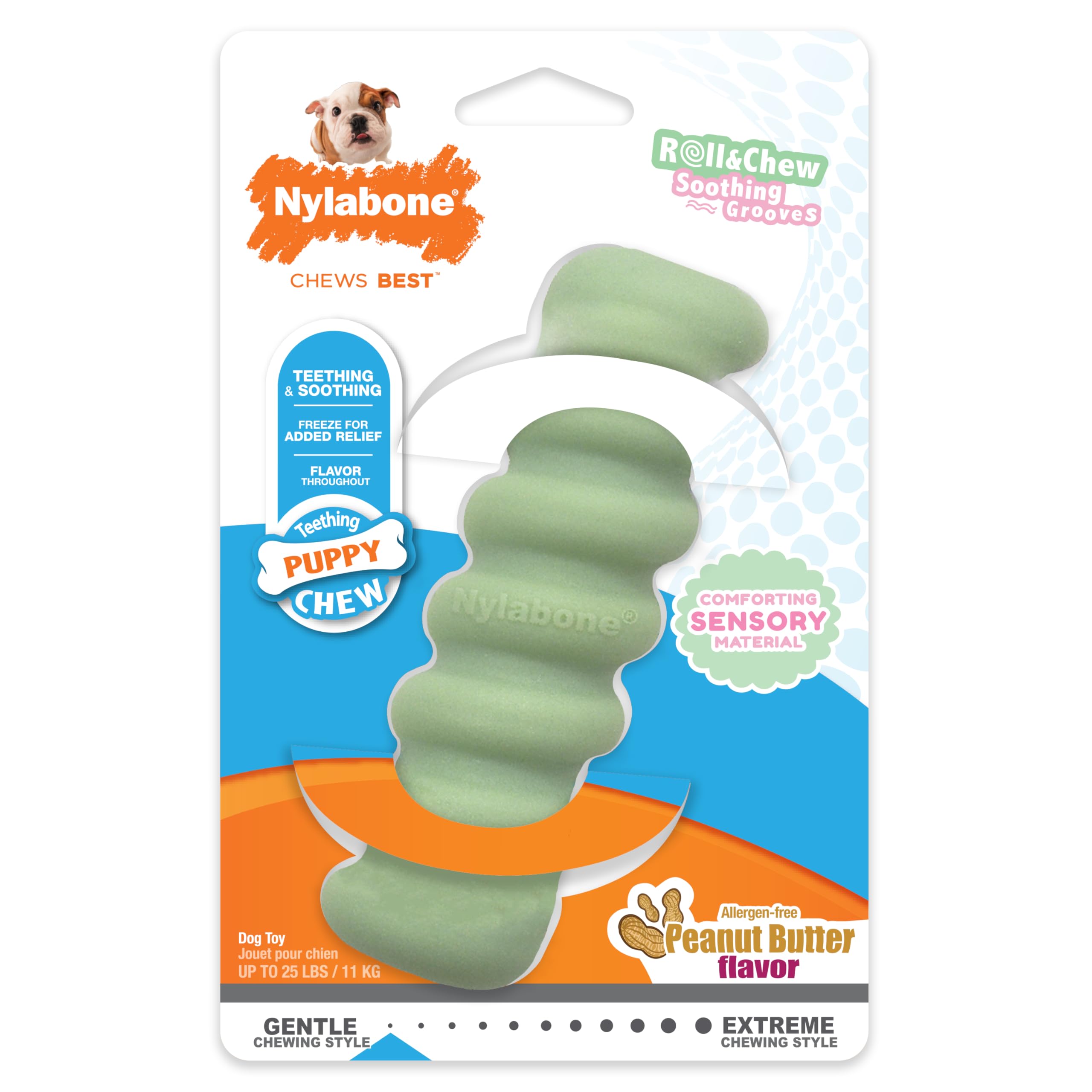 Nylabone Dotykowe zabawki dla szczeniaków Rozmiar S/standardowy (1 sztuka)