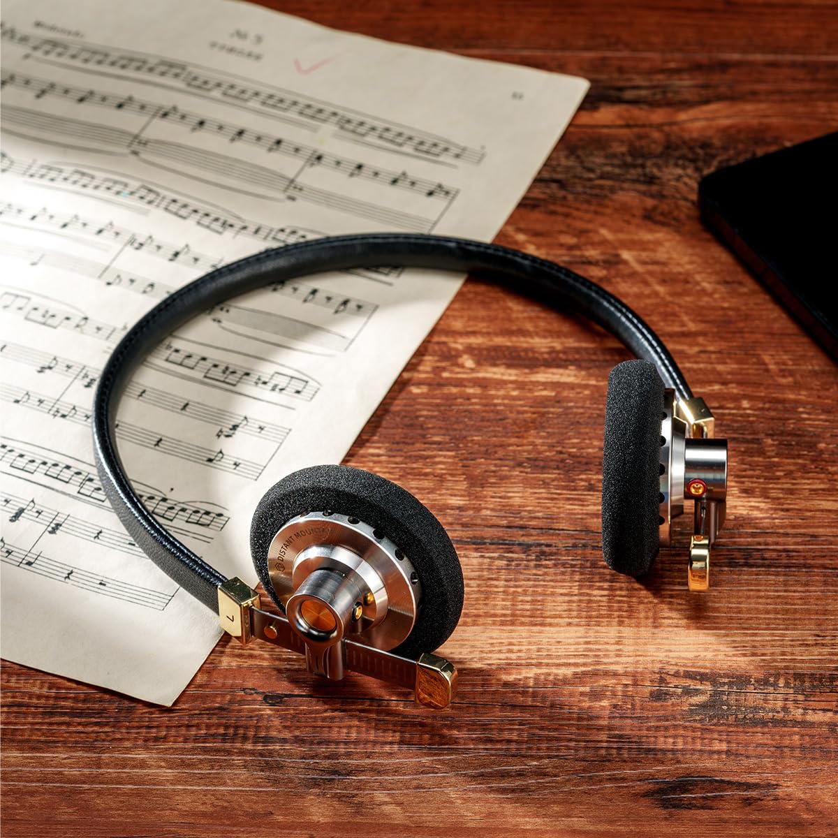 Amazon.co.jp: ROSESELSA「遠山」オンイヤーハイファイ有線ヘッドホン  