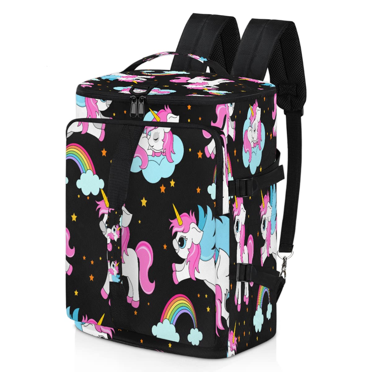 Llama - Mochila deportiva de lona para hombres y mujeres, bolsa de lona azteca con compartimento para zapatos para gimnasio, viajes, senderismo, mochila, Multi 9, Talla única, Deporte