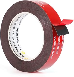 Sponsored Ad - Heavy Duty Double Sided Tape, 0.94 Inch x 16.4 Feet Waterproof Mounting Tape Super Strong Two Sided Adhesiv...