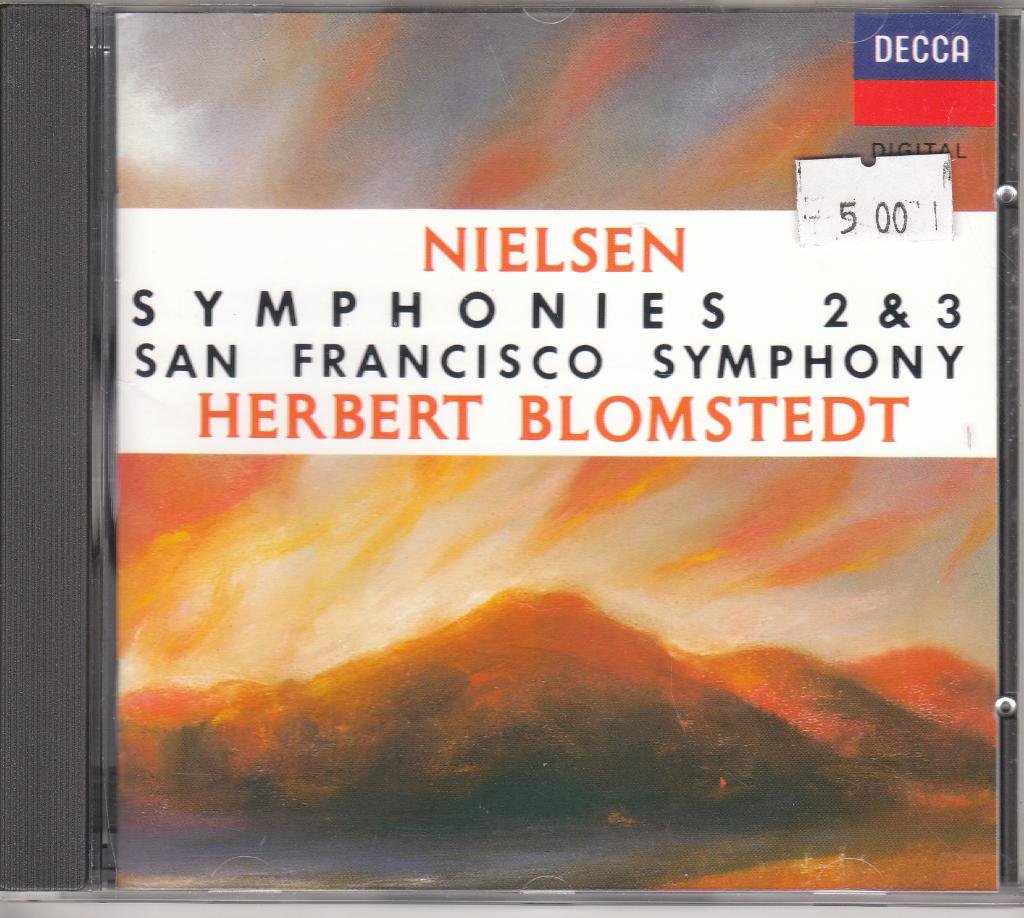 Symphonies 2 & 3 [Audio CD] Nielsen; Blomstedt and Sfs
